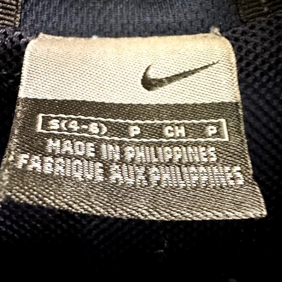 Vintage Nike Track Jacket Full Zip Windbreaker Y2K 90s Gray Tag Mesh Blue Small - Picture 3 of 7